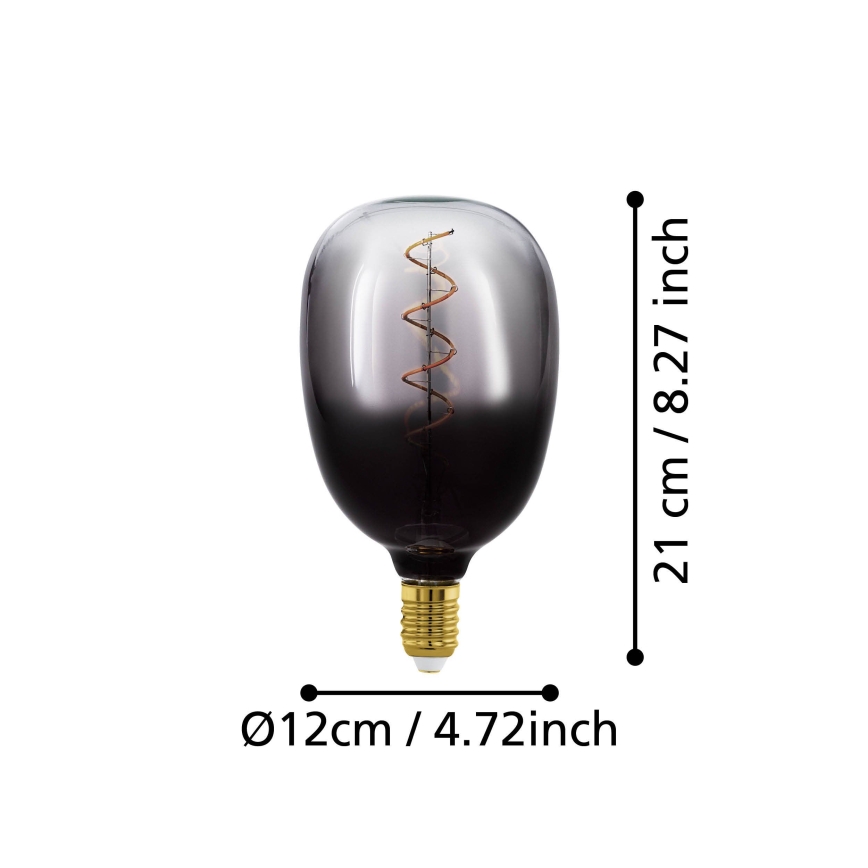 LED димируема крушка VINTAGE T120 E27/4W/230V 1800K опушена - Eglo 110227