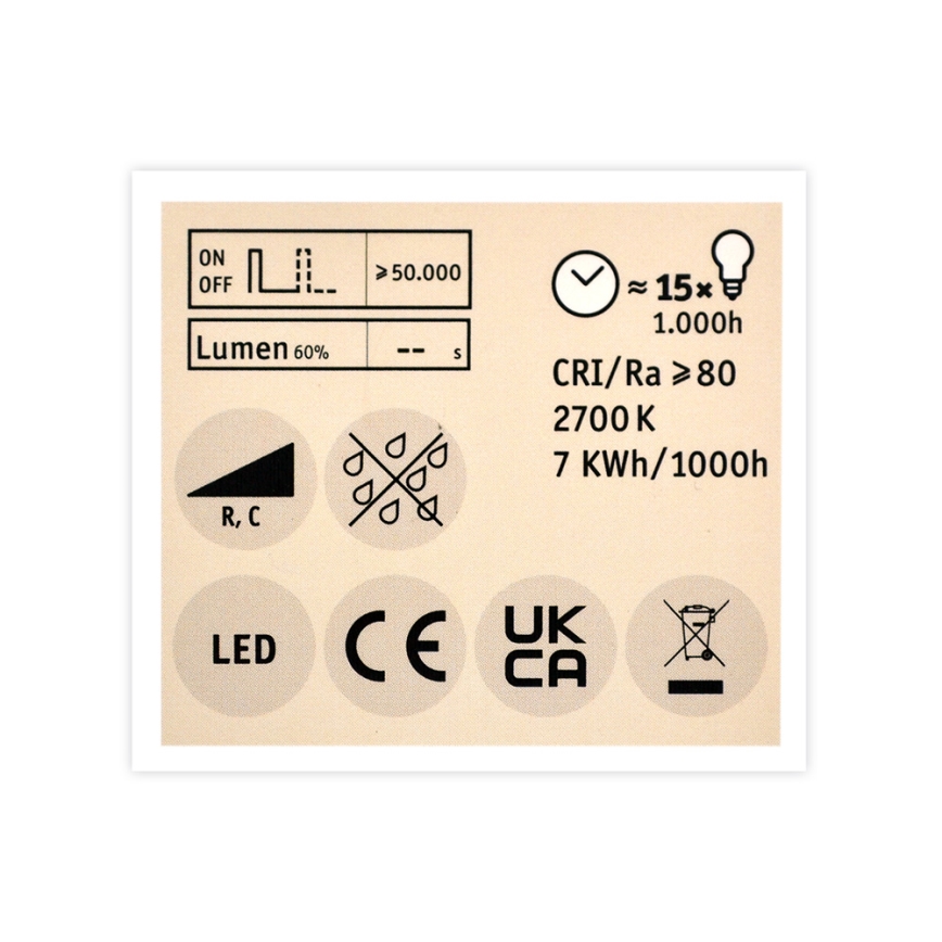 LED Димируема крушка за прожектор GU5,3/6,5W/12V 2700K - Paulmann 28759