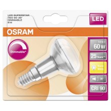 LED Димируема крушка за прожектор E14/5,9W/230V 2700K - Osram