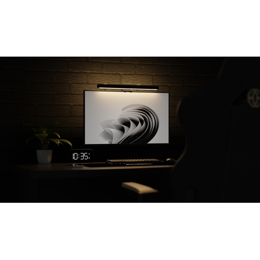 LED Димируемо осветление за монитор LEVANO LED/5W/5V 3000-6000K черен
