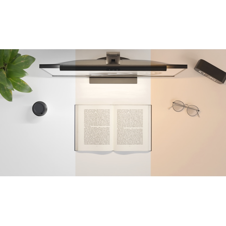 LED Димируемо осветление за монитор LEVANO LED/5W/5V 3000-6000K черен