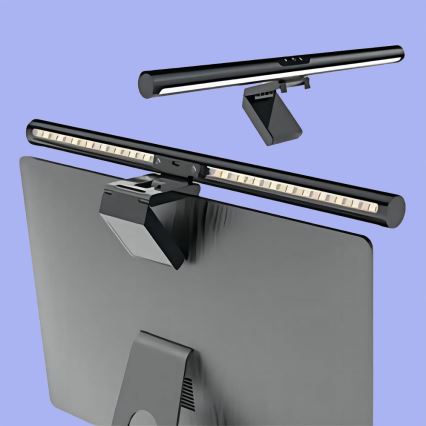 LED Димируемо осветление за сензорен монитор LED/5W/5V 3000/4000/5000/6000K 42 см черен