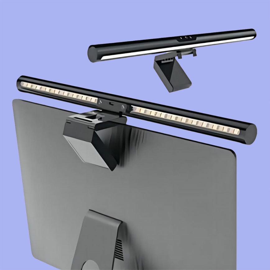 LED Димируемо осветление за сензорен монитор LED/5W/5V 3000/4000/5000/6000K 42 см черен