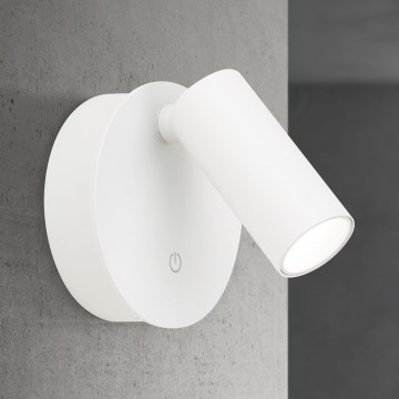 LED димируемо презареждаемо сензорно стенно точково осветително тяло LUXY LED/1W/5V 2200 mAh 2700/3000/4000K бяло