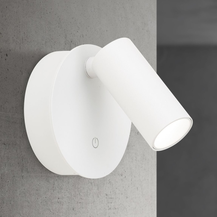 LED димируемо презареждаемо сензорно стенно точково осветително тяло LUXY LED/1W/5V 2200 mAh 2700/3000/4000K бяло