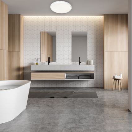 LED димируемо таванно осветително тяло CRUZ с дистанционно управление LED/66W/230V 3300lm