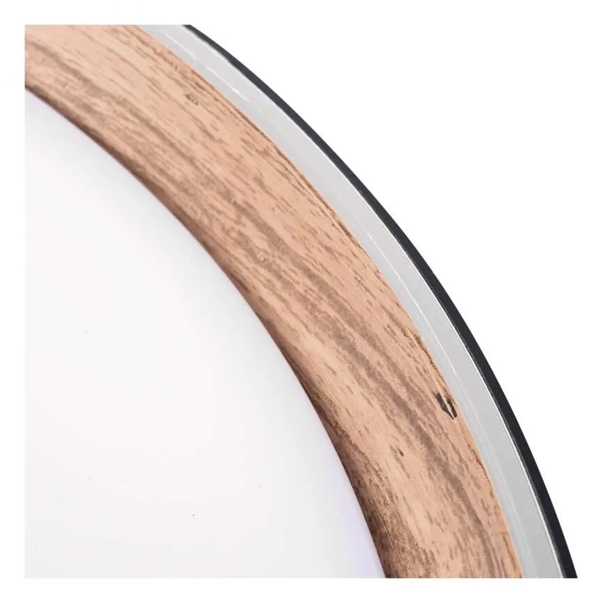 Димируемо LED таванно осветително тяло ILVI LED/30W/230V 2700-6500K Ø 40 см черно/бежово + дистанционно управление