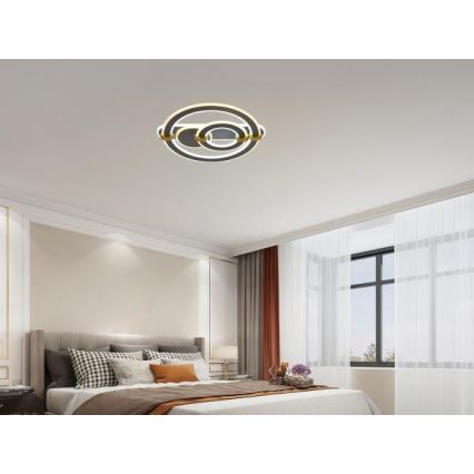 LED димируемо таванно осветително тяло LED/120W/230V 3000-6500K + дистанционно управление