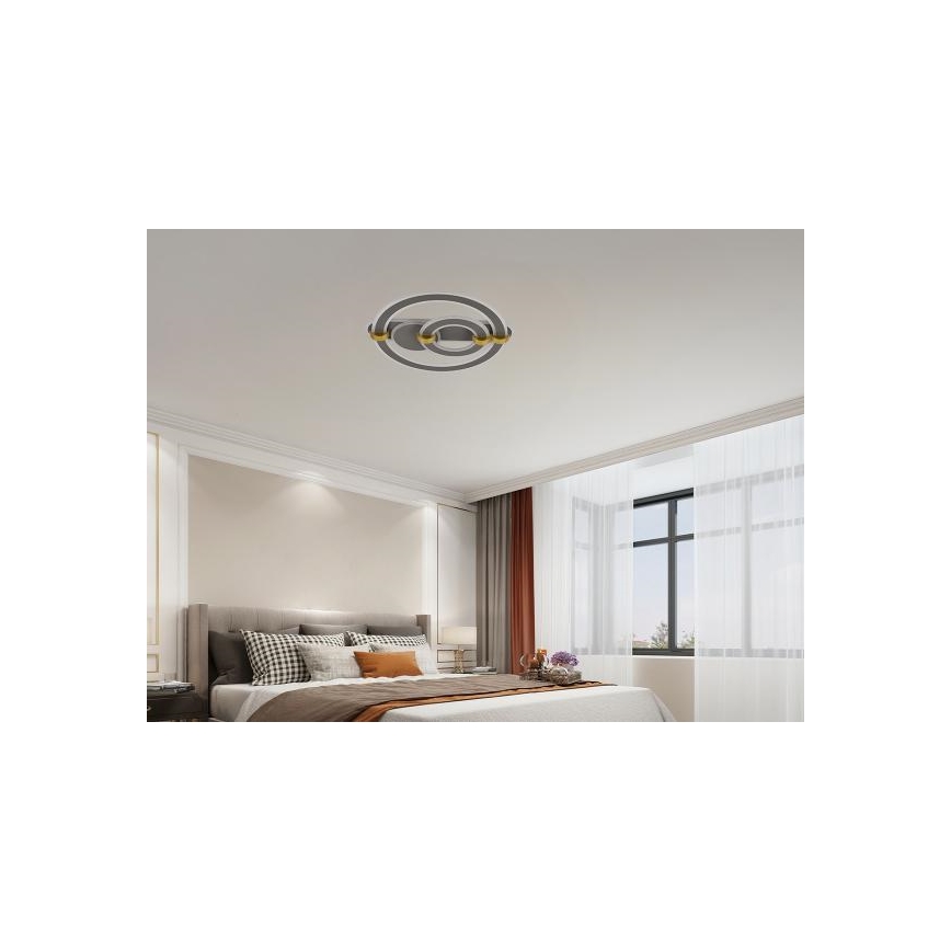 LED димируемо таванно осветително тяло LED/120W/230V 3000-6500K + дистанционно управление