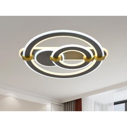 LED димируемо таванно осветително тяло LED/120W/230V 3000-6500K + дистанционно управление
