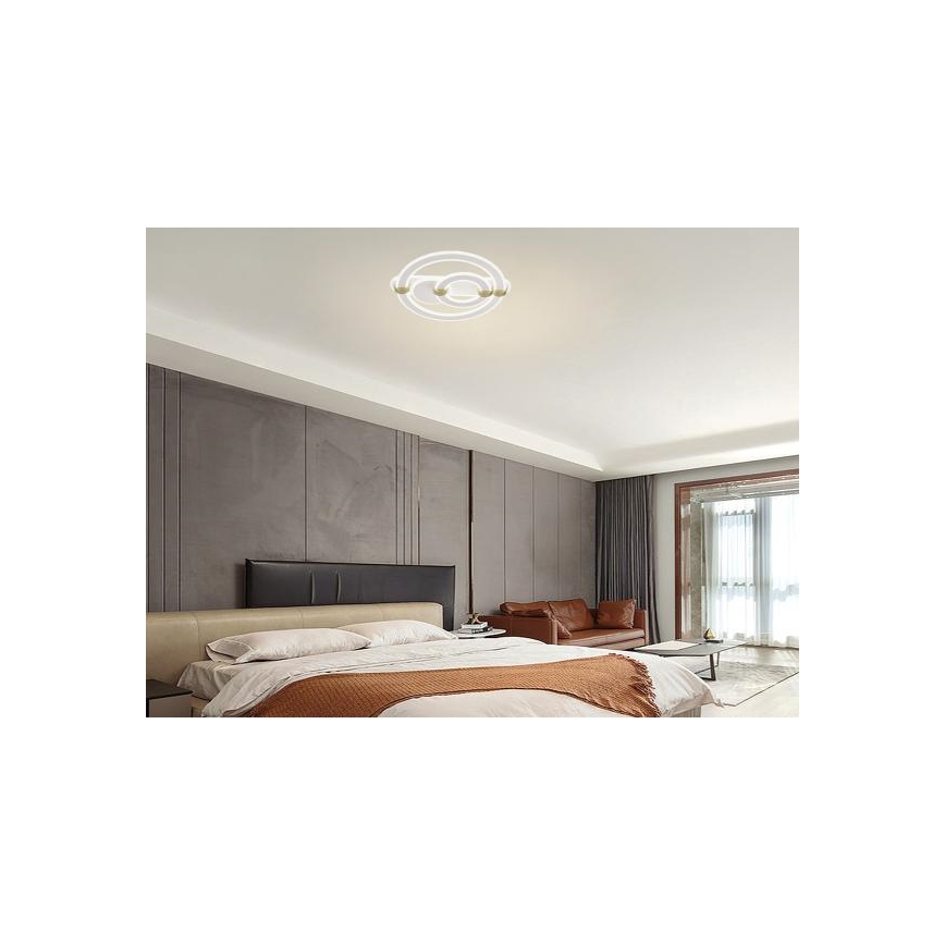 LED Димируемо таванно осветително тяло LED/120W/230V 3000-6500K + дистанционно управление