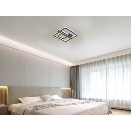 LED димируемо таванно осветително тяло LED/140W/230V 3000-6500K + дистанционно управление