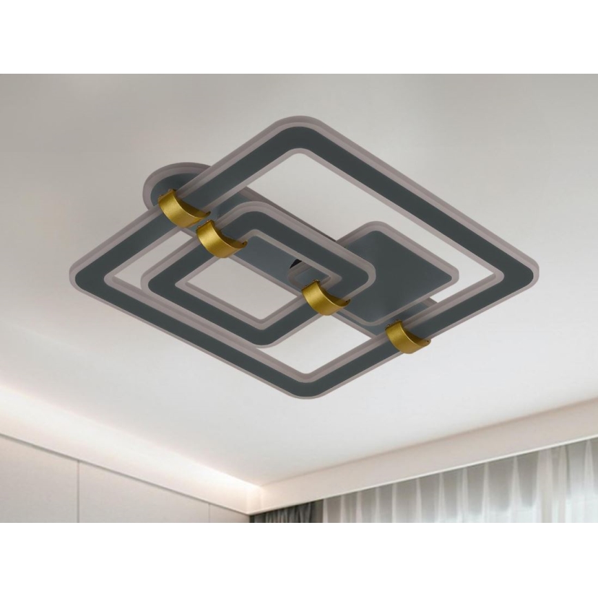 LED димируемо таванно осветително тяло LED/140W/230V 3000-6500K + дистанционно управление