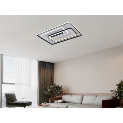 LED димируемо таванно осветително тяло LED/160W/230V 3000-6500K + дистанционно управление