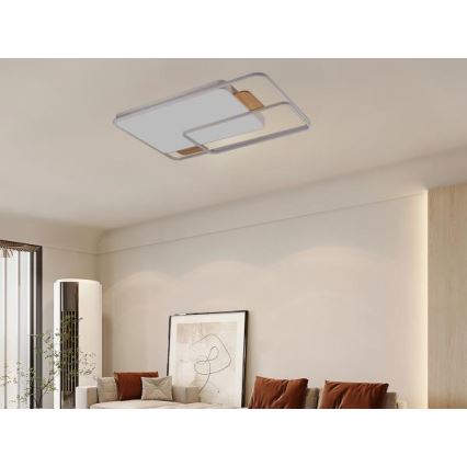 LED димируемо таванно осветително тяло LED/280W/230V 3000-6500K + дистанционно управление