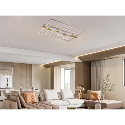 LED димируемо таванно осветително тяло LED/280W/230V 3000-6500K + дистанционно управление