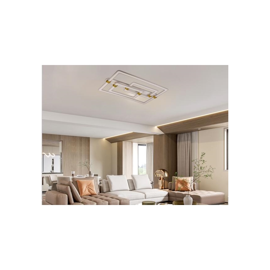 LED димируемо таванно осветително тяло LED/280W/230V 3000-6500K + дистанционно управление