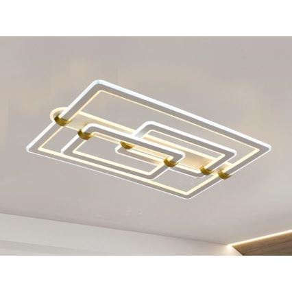 LED димируемо таванно осветително тяло LED/280W/230V 3000-6500K + дистанционно управление