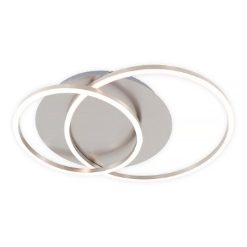 LED Димируемо таванно осветително тяло LED/28W/230V 3000K матов хром