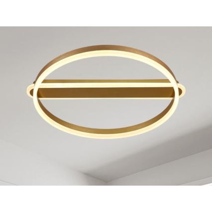 LED димируемо таванно осветително тяло LED/60W/230V 3000-6500K + дистанционно управление