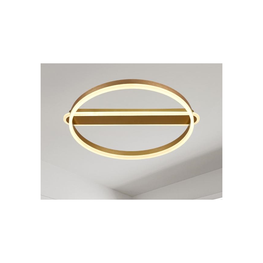 LED димируемо таванно осветително тяло LED/60W/230V 3000-6500K + дистанционно управление