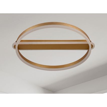 LED димируемо таванно осветително тяло LED/60W/230V 3000-6500K + дистанционно управление