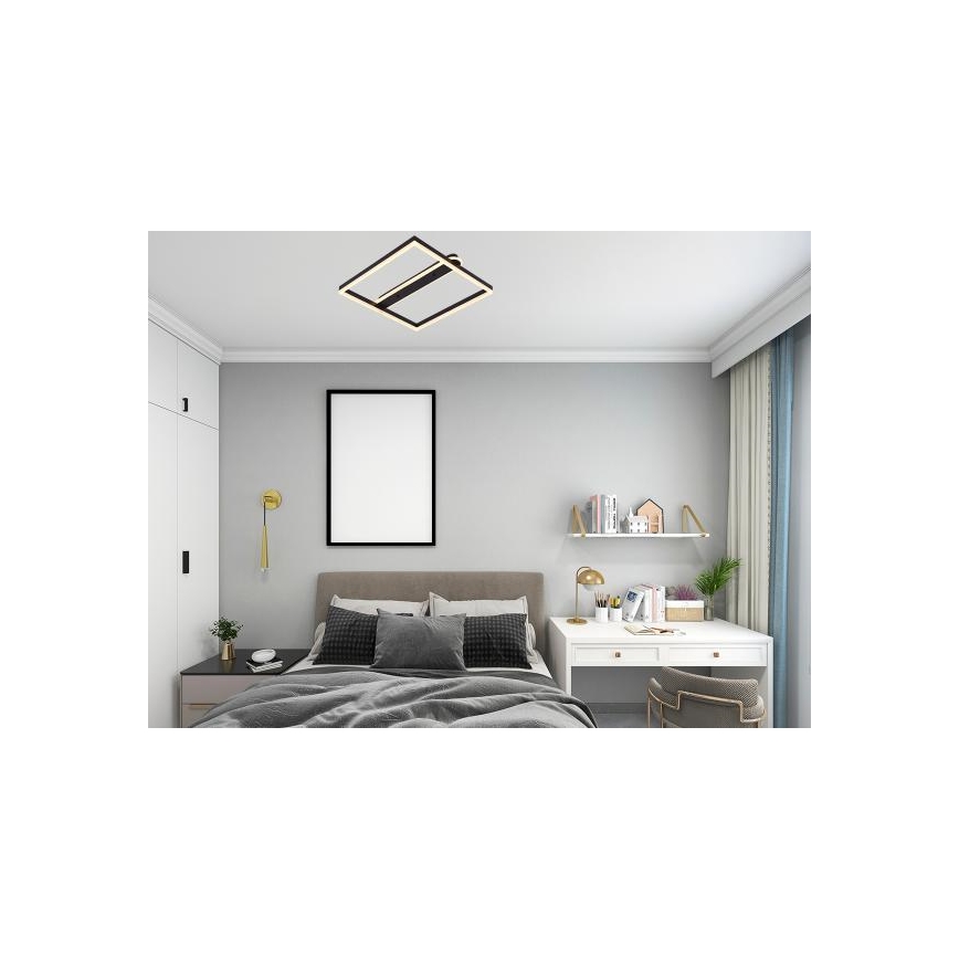 LED димируемо таванно осветително тяло LED/60W/230V 3000-6500K + дистанционно управление