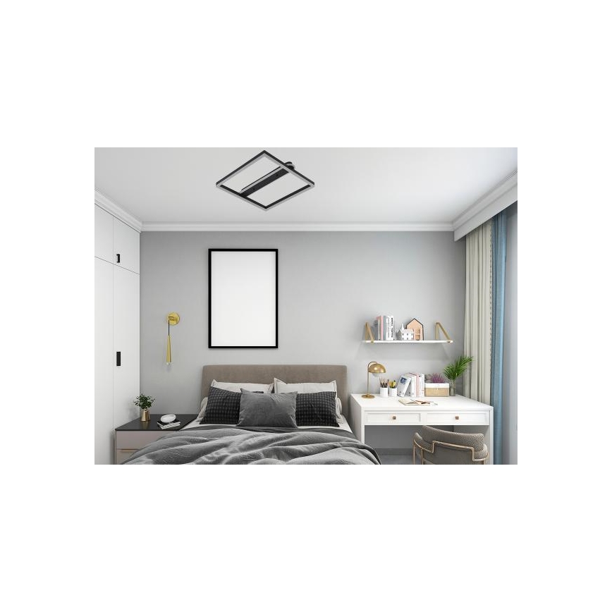 LED димируемо таванно осветително тяло LED/60W/230V 3000-6500K + дистанционно управление
