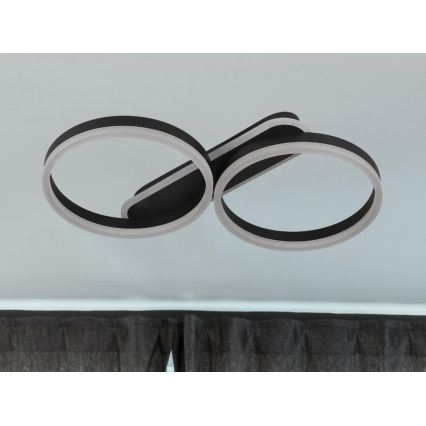 LED димируемо таванно осветително тяло LED/60W/230V 3000-6500K + дистанционно управление