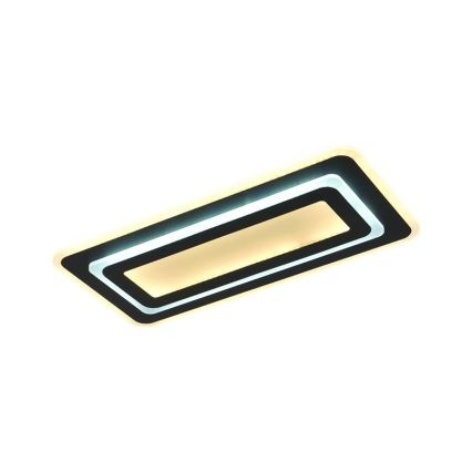 LED димируема таванна лампа LED/85W/230V 3000-6500K черна + дистанционно управление