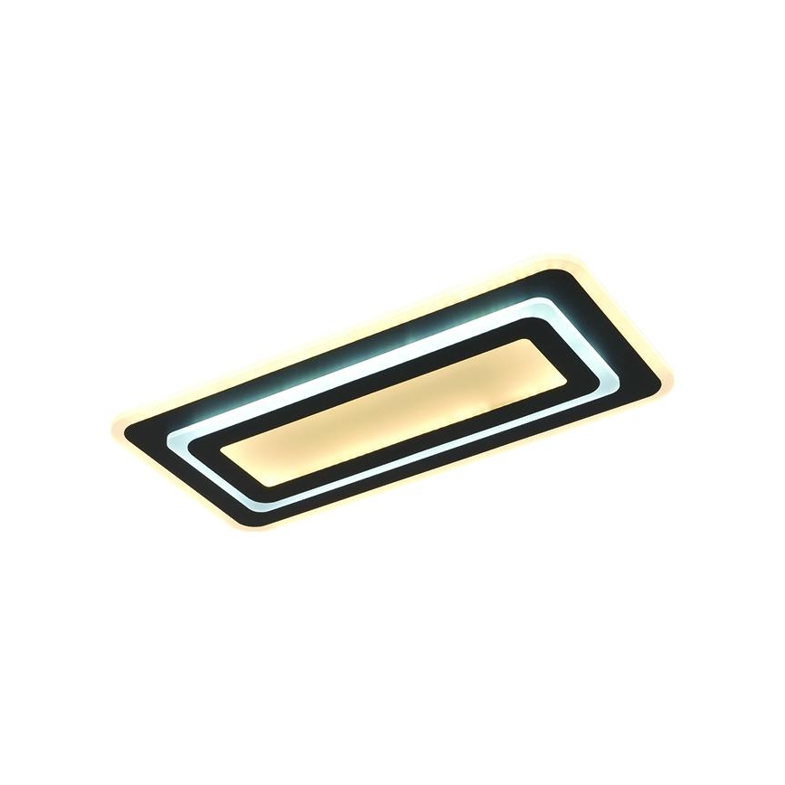 LED димируема таванна лампа LED/85W/230V 3000-6500K черна + дистанционно управление