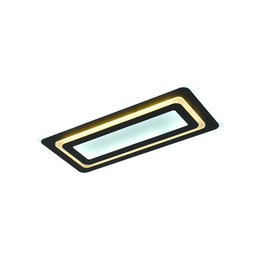 LED димируема таванна лампа LED/85W/230V 3000-6500K черна + дистанционно управление