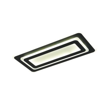 LED димируема таванна лампа LED/85W/230V 3000-6500K черна + дистанционно управление