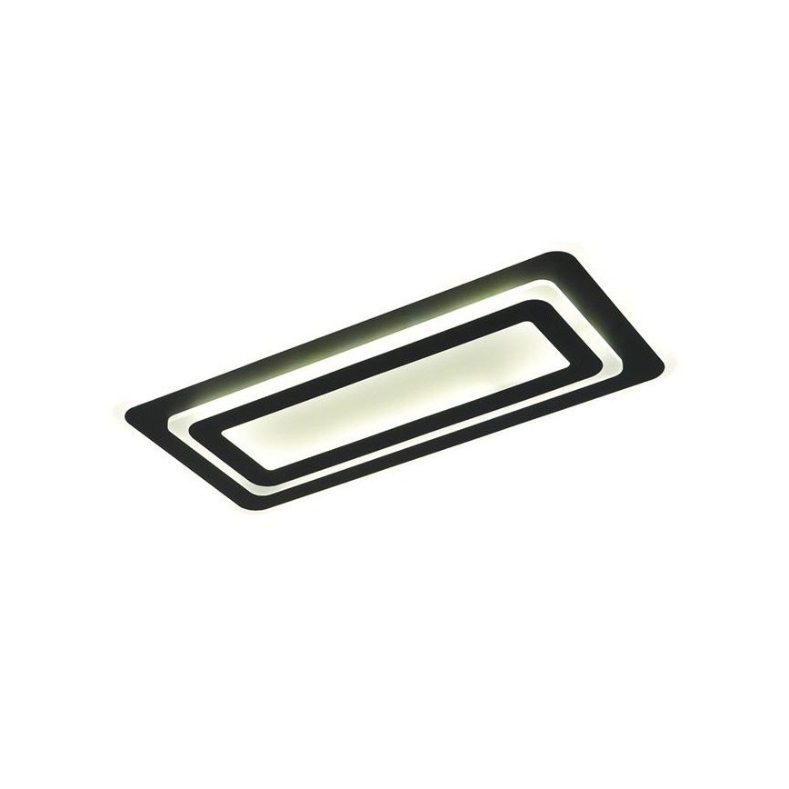 LED димируема таванна лампа LED/85W/230V 3000-6500K черна + дистанционно управление