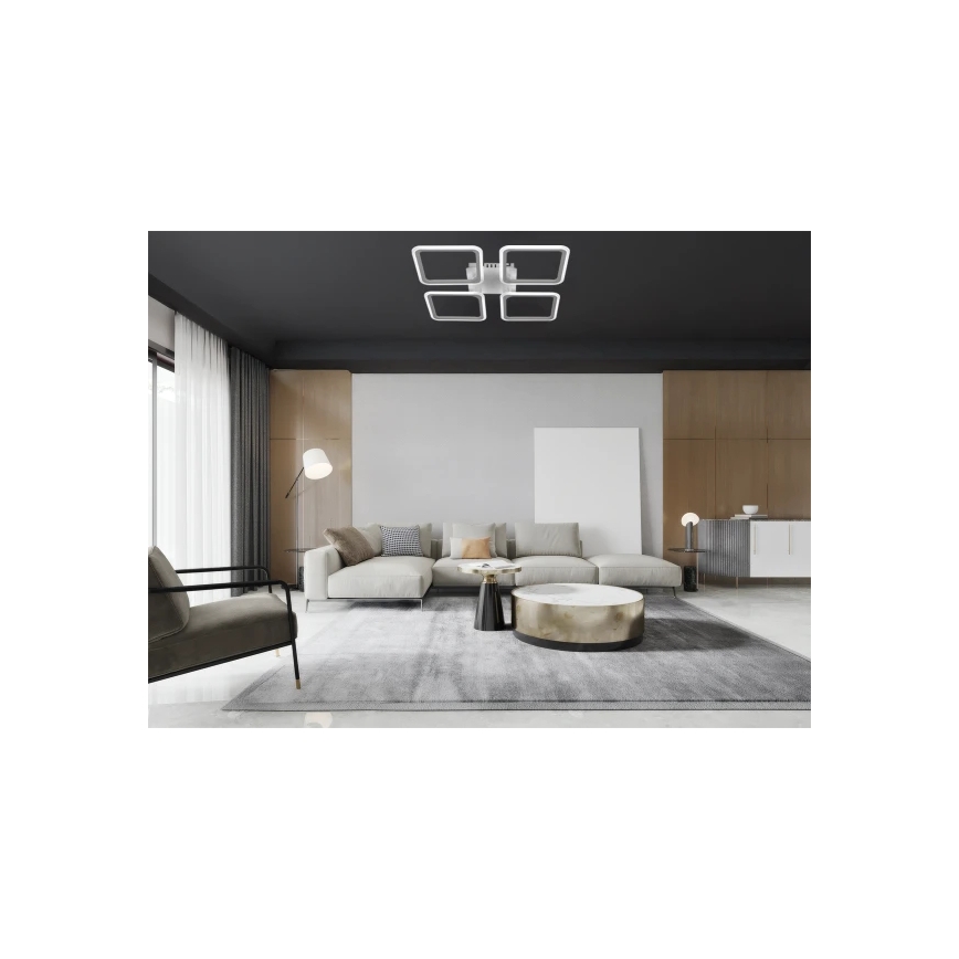 LED димируемо таванно осветително тяло LED/95W/230V 3000-6500K + дистанционно управление