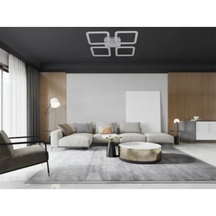 LED димируемо таванно осветително тяло LED/95W/230V 3000-6500K + дистанционно управление