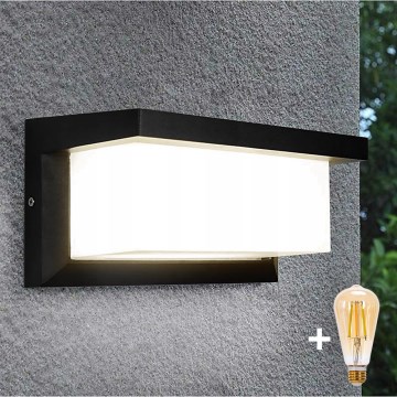 LED димируемо външно стенно осветително тяло NEELY 1xE27/6W/230V 2700-6500K IP54 черно