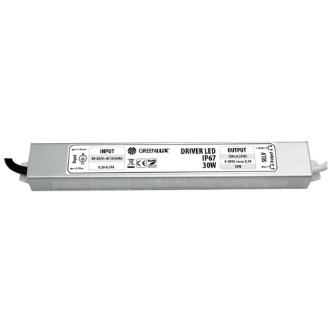 LED Електрически Трансформатор 30W/230V/12V DC