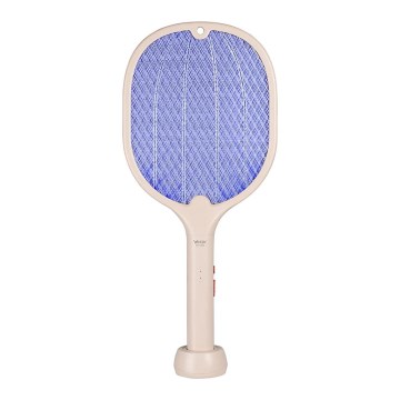 LED Електрически уловител на насекоми 2в1 500 mAh/5V бежов