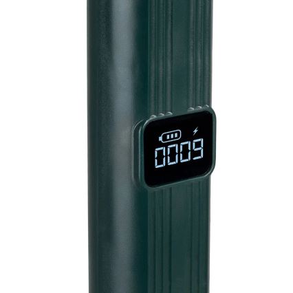 LED Електрически капан за насекоми 2в1 с LCD дисплей 1200 mAh/5V зелен