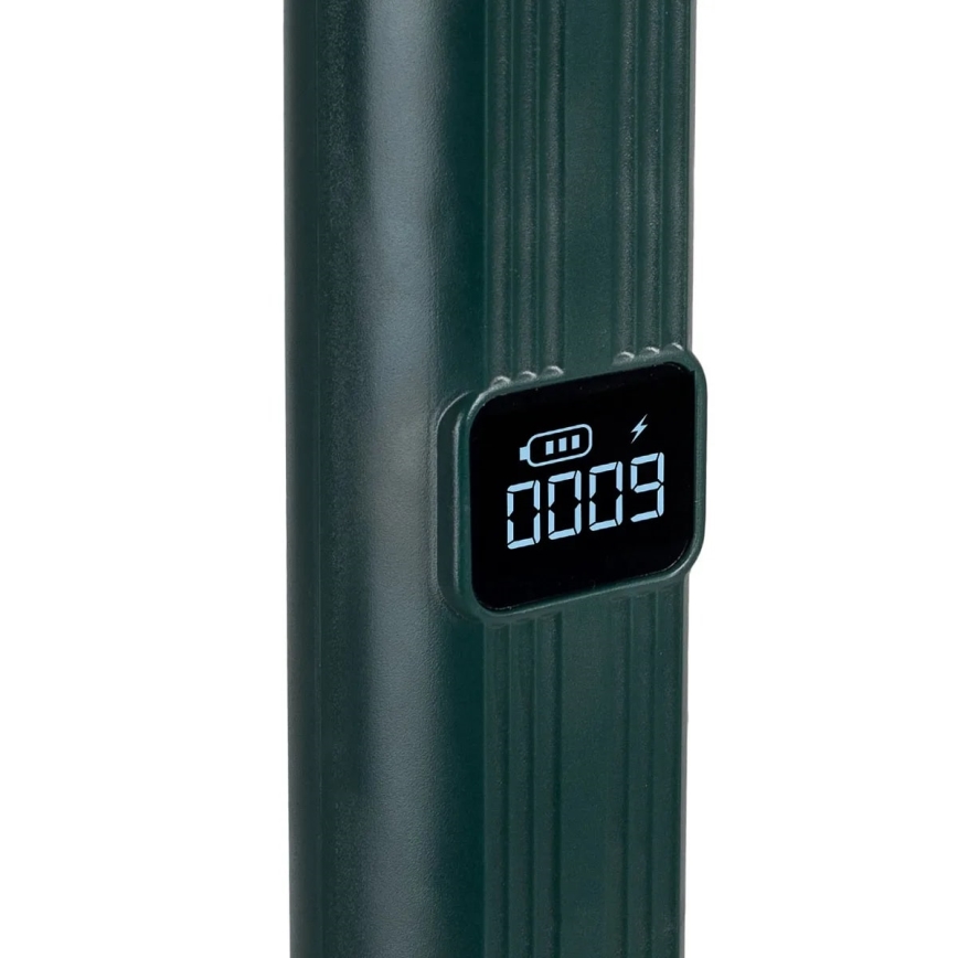 LED Електрически капан за насекоми 2в1 с LCD дисплей 1200 mAh/5V зелен