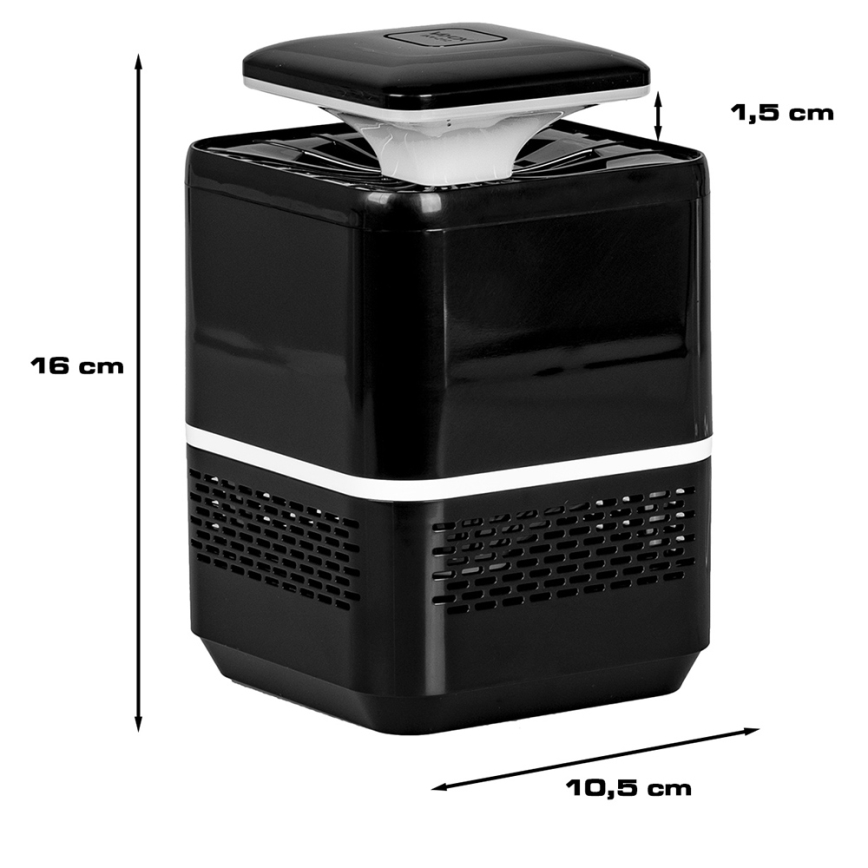 LED Електрически капан за насекоми USB/5V 40 м²