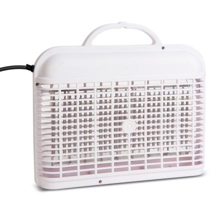 LED Електрически капан за насекоми UV/2W/230V бял