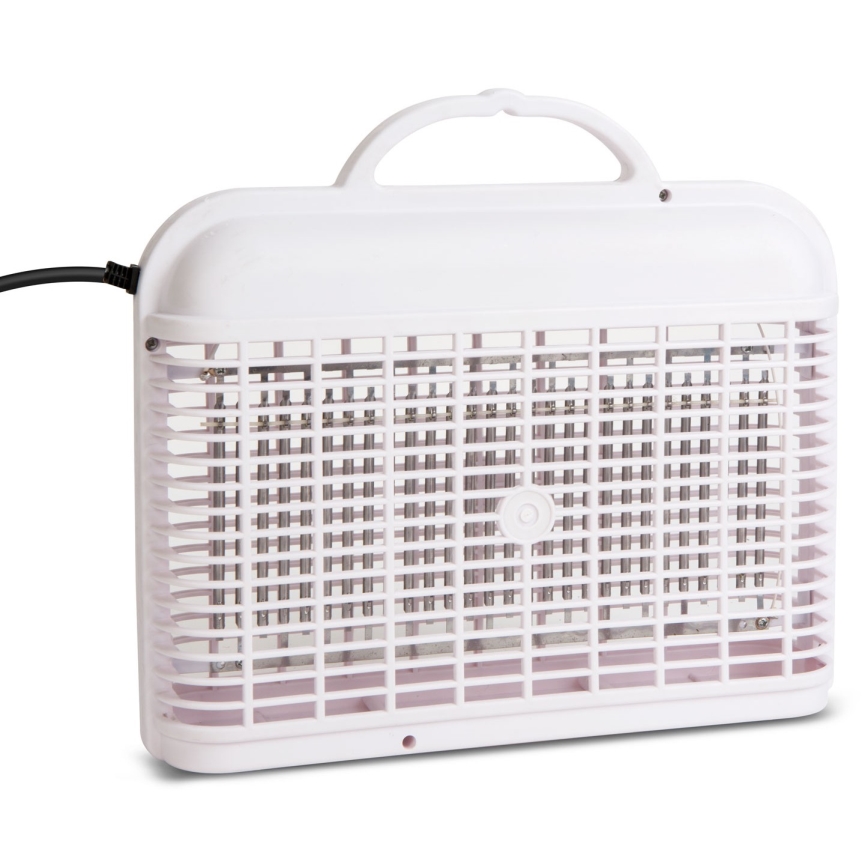 LED Електрически капан за насекоми UV/2W/230V бял