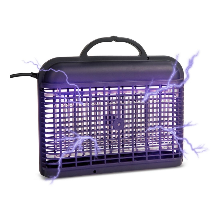 LED Електрически капан за насекоми UV/2W/230V черен