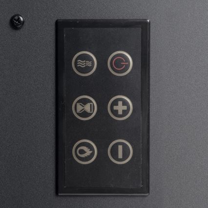 LED електрическа камина с нагревател LED/2000W/230V + дистанционно управление