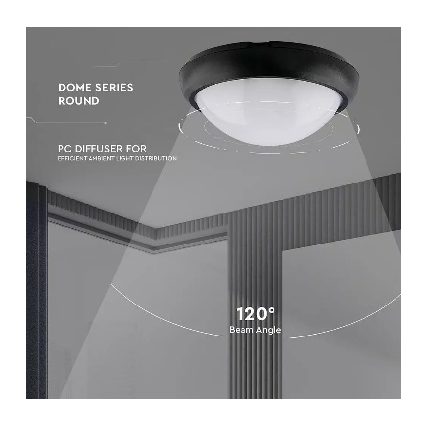 LED Екстериорана лампа LED/12W/230V IP54