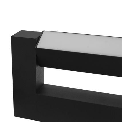 LED Гъвкав екстериорен аплик 2xLED/16W/230V IP54 90 см черен