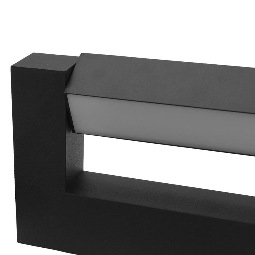 LED Гъвкав екстериорен аплик 2xLED/16W/230V IP54 90 см черен