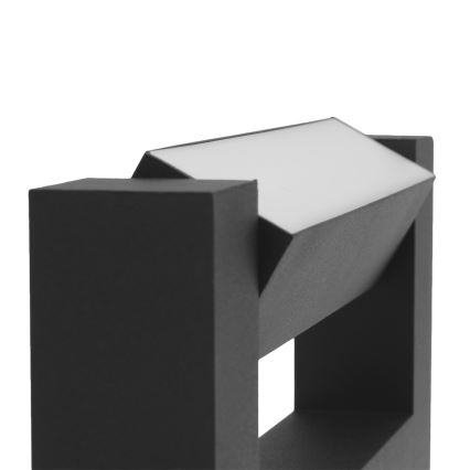 LED Гъвкав екстериорен аплик 2xLED/16W/230V IP54 90 см черен